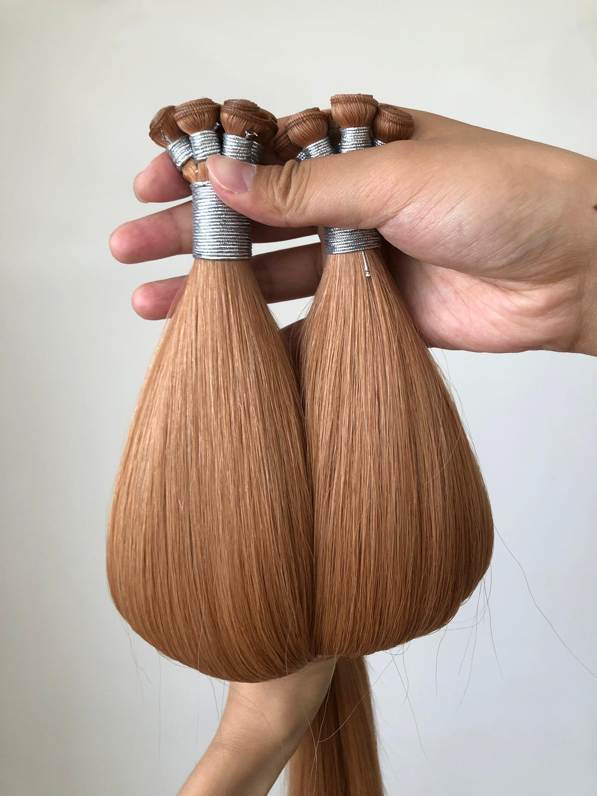 The Extension Haus Signature #27 shade reference for matching clip-ins